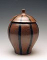 112 8-inch Salt-fired Stoneware Balloon Vase